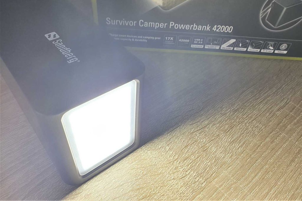 Camper Powerbank Taschenlampe